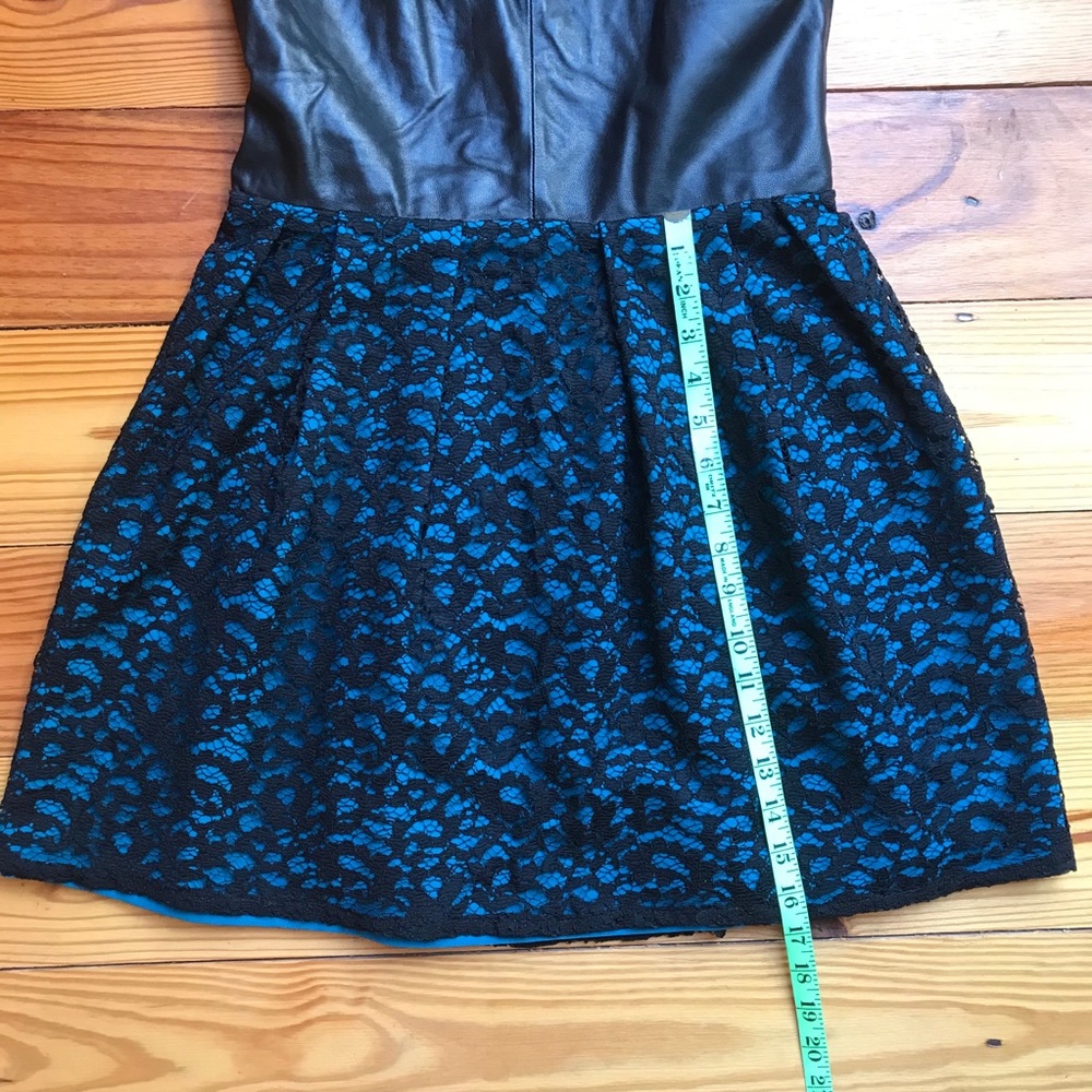 Victoria’s Secret Leather and Lace Dress, EUC, 6 - Picture 8 of 14